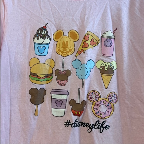 Disney #disneylife Short Sleeve Tee Shirt Top - Picture 2 of 3